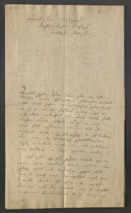Письмо Иоганна курфюрсту
